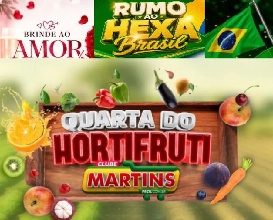 Quarta do Hortifrúti em clima de Copa do Mundo e de romance no Martinsfácil