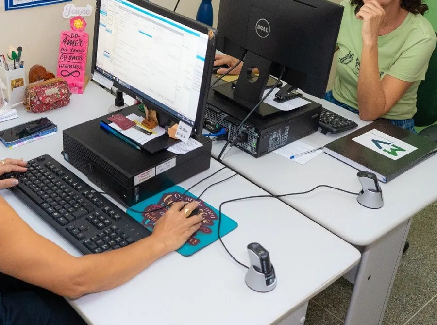 Biometria digital para facilitar marcação de consultas e exames em Linhares