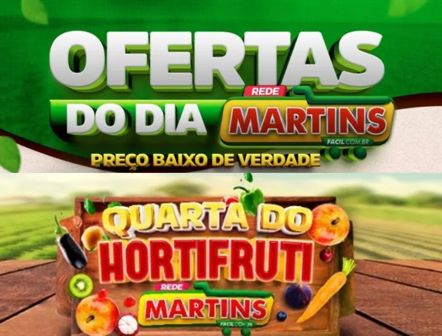 Quarta do Hortifrúti, listas imbatíveis e economia garantida no Martinsfácil