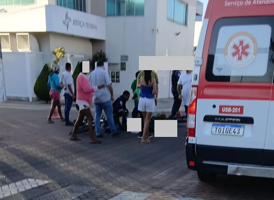 Colisão de bicicletas com vítima em Linhares