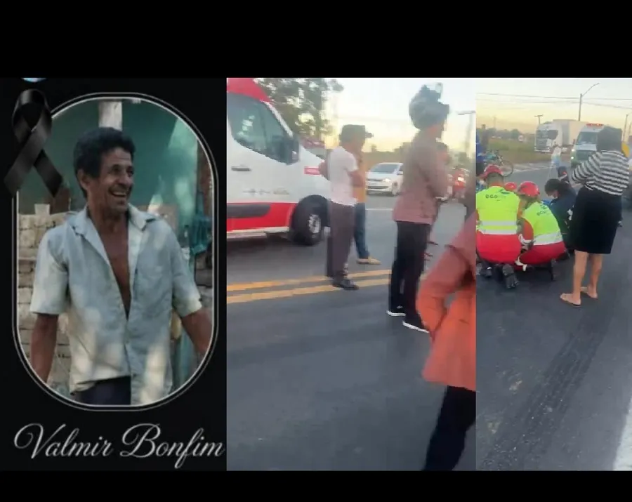 Acidente entre moto, carro e triciclo mata condutor no Trevo de Bebedouro. Moradores anunciam protesto