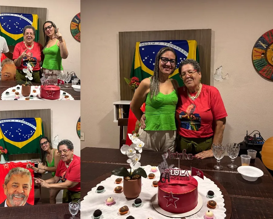 Mãe se emociona ao homenagear filha pelos 45 anos em Linhares