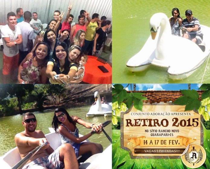 Fotos de uma folia diferente: evangélicos e católicos curtem carnaval em retiro