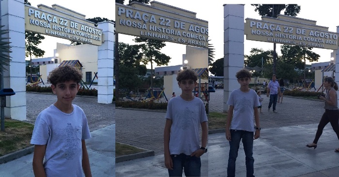Ele tem 14 anos e está matriculado na faculdade de medicina