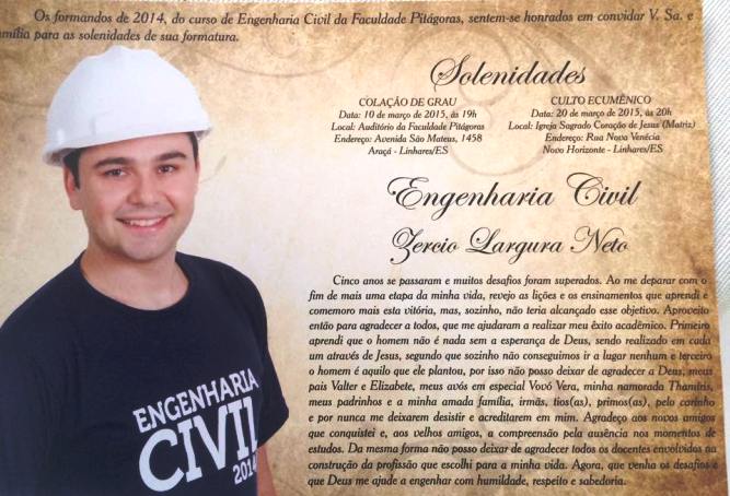 Mais um destaque jovem: Zercio Largura Neto