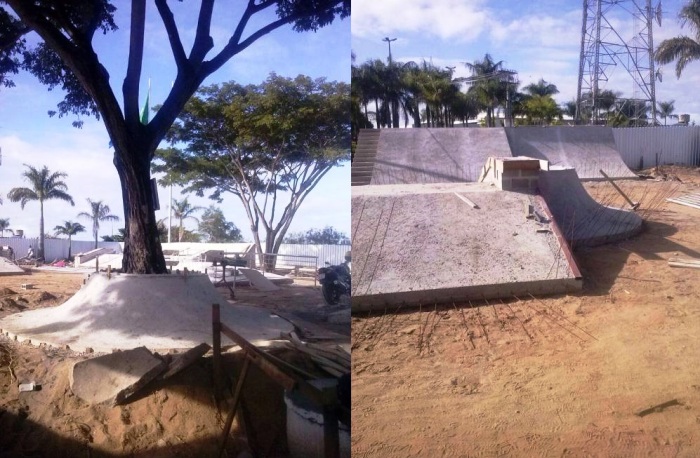 Sonho de skatistas quase realizado: veja como está ficando a nova Praça Régis Bittencourt