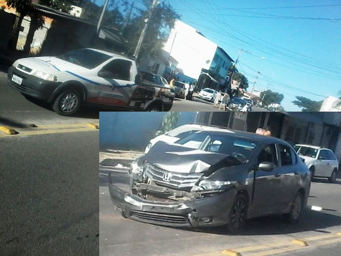 Acidente: Civic tem frente “detonada” no Interlagos