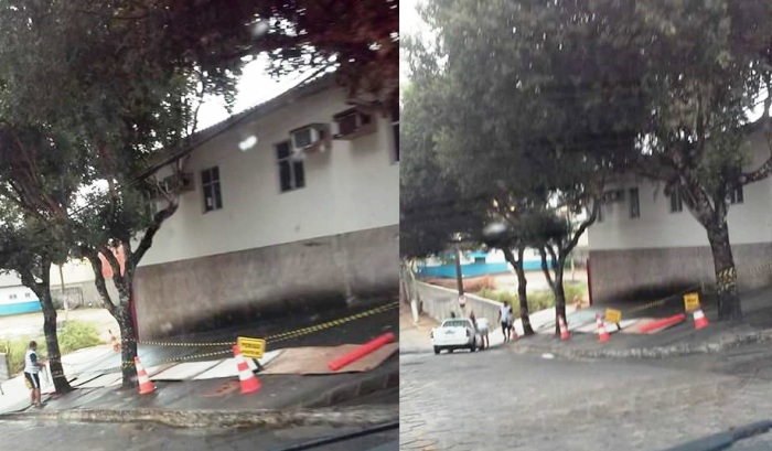 Vala cenário de morte de idoso é coberta no BNH 