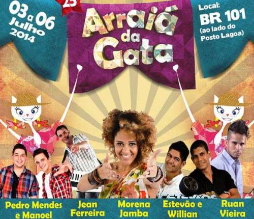 Crise tira Arraiá da Gata de 2015
