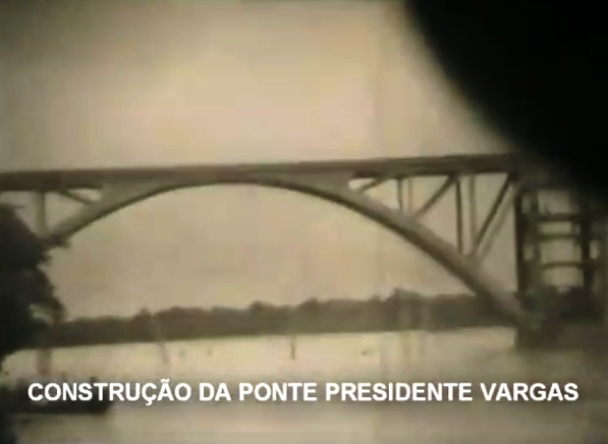 Emocionante: Memorex Linhares divulga vídeo da construção da Ponte Getúlio Vargas