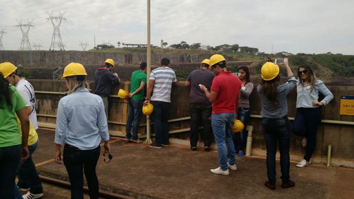 De Linhares para a Itaipu: universitários da Pitágoras vivem realidade em Foz do Iguaçu