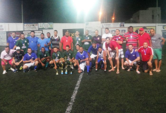 É gol! Muita alegria na Final do Torneio de Futebol Society da PM