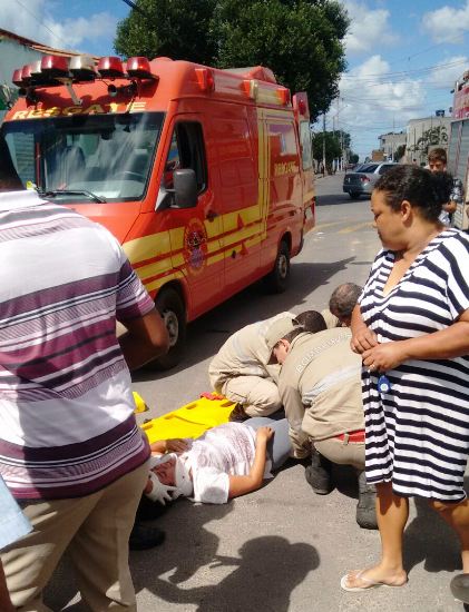 Mulher sai ferida de acidente no Interlagos
