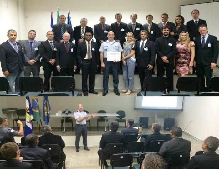 Comandante do 12º Batalhão da PM ministra importante palestra em Linhares