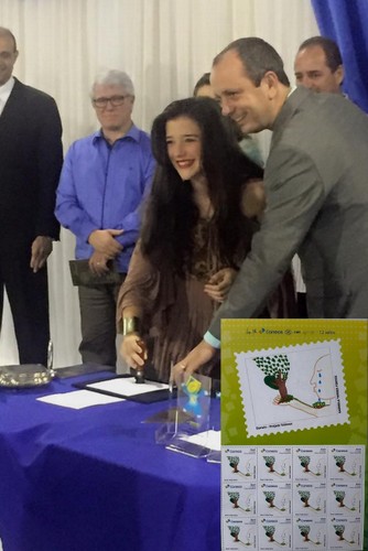 Linharense de coração, Gabriela Fontes fica em 1º lugar no concurso dos Correios