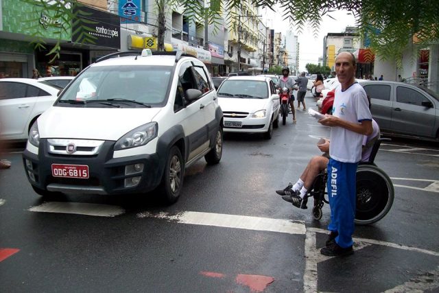 Fotos: cenas da Campanha de Conscientização promovida pela Adefil