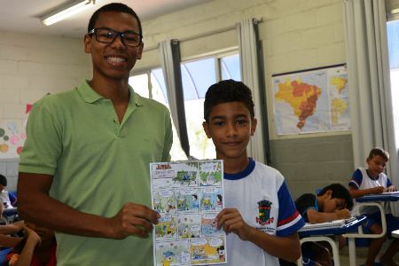 Escola pública de Linhares vence concurso nacional de ilustração do cartunista Ziraldo