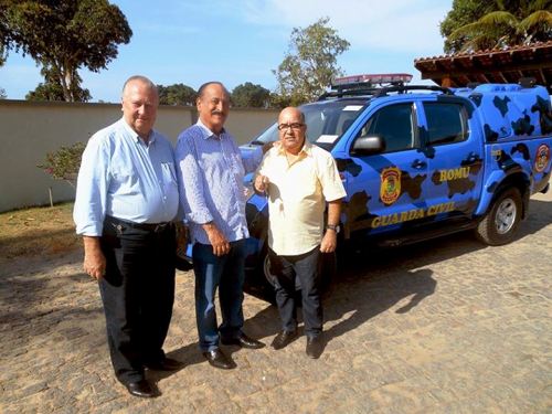 GM recebe viatura novinha para atuar no interior