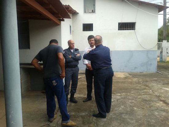 Povoação: cúpula da segurança visita DPM e vê de perto as necessidades