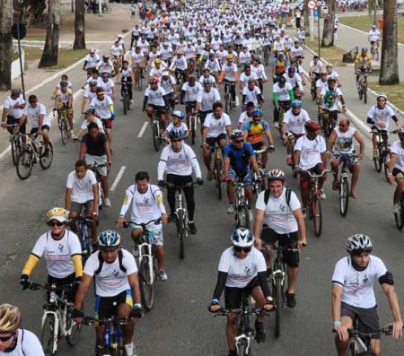 Amanhã tem passeio ciclístico: sorteio de bikes, lanche e muito mais
