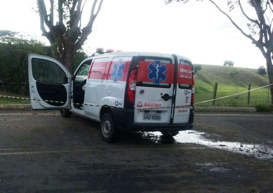 Acompanhante de enfermo morre em acidente envolvendo ambulância na ES-124