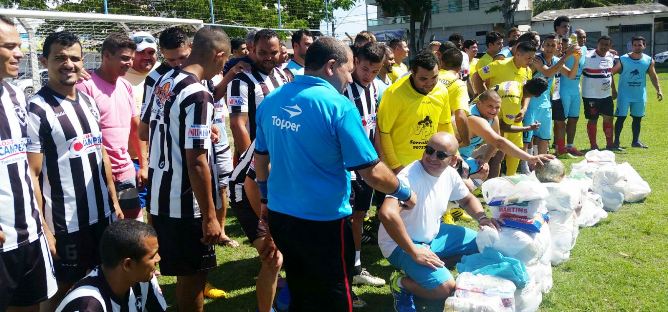Fim de semana com futebol solidário no Interlagos em prol de Regência