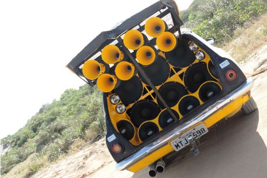 Carro de som liberado no Pontal do Ipiranga. Conheça local e regras
