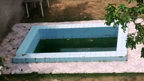 Morador preocupado com piscina no Interlagos