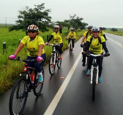 Pedal: mais de 70 ciclistas participam de pedalaço rumo ao Pontal