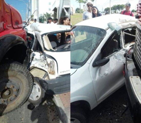 Acidente impressionante no Movelar neste domingo