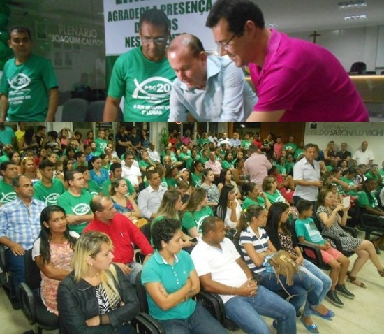 Eleições 2016:Partido Social Cristão lança Miltinho Colega como pré-candidato a prefeito de Linhares