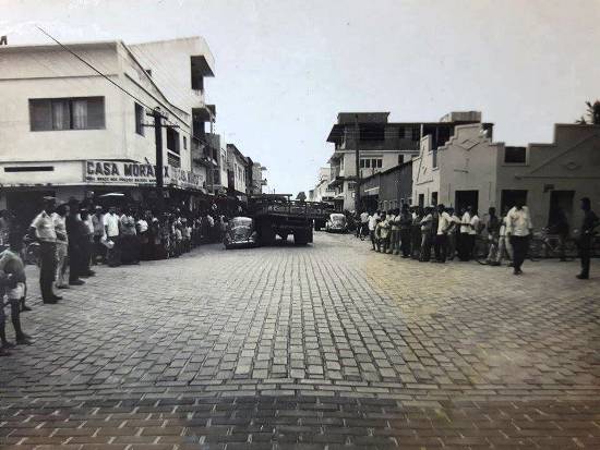Memorex: foto de 1967 mostra acidente no Centro de Linhares