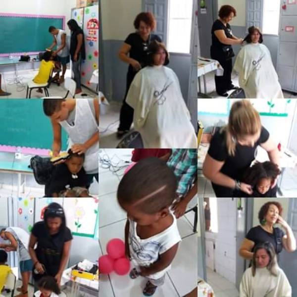 Cenas da cidade: ação social movimenta CEIM no bairro Planalto