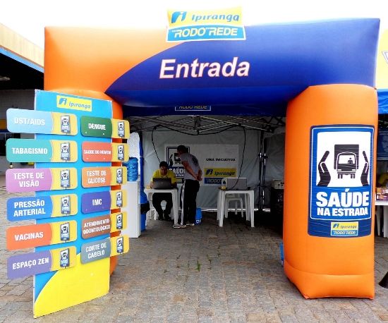 Vacinas e exames gratuitos para motoristas em Linhares