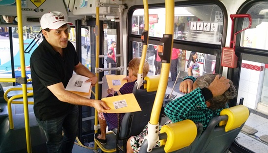 Tem novidade nos ônibus da Viação Joana Darc que circulam pelos bairros de Linhares