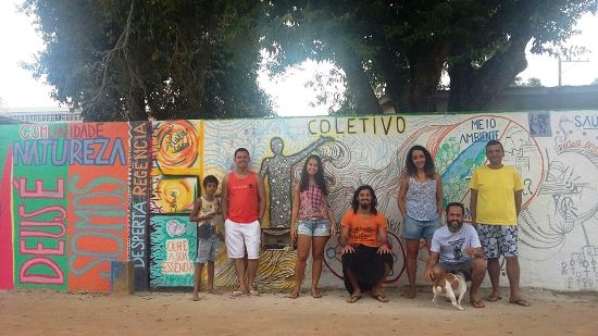 Escola de Regência está com muro “novo”. Projeto recebe elogios da população