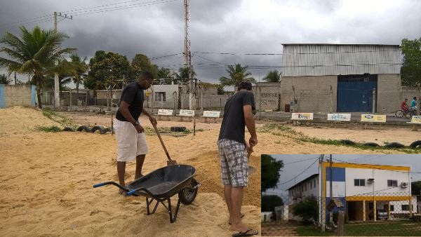 Ex-alunos e Sementes do Amanhã concluem limpeza na sede do Clam