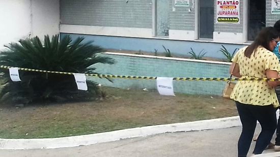 Princípio de incêndio no prédio do NAPS. Local é interditado