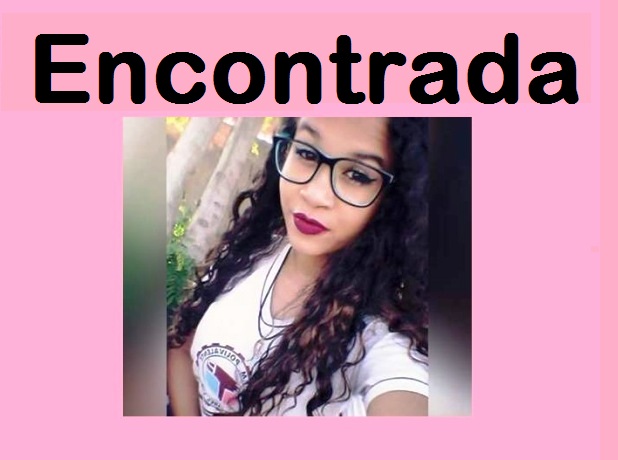 Garota de 13 anos é econtrada em outra cidade