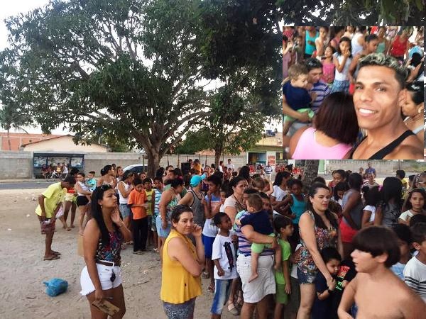 Criançada faz a festa com Glauber Fêu no Movelar