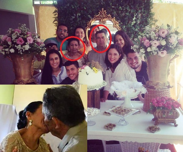 Os 50 anos de união de um casal que se conheceu em cenário digno de cena de novela