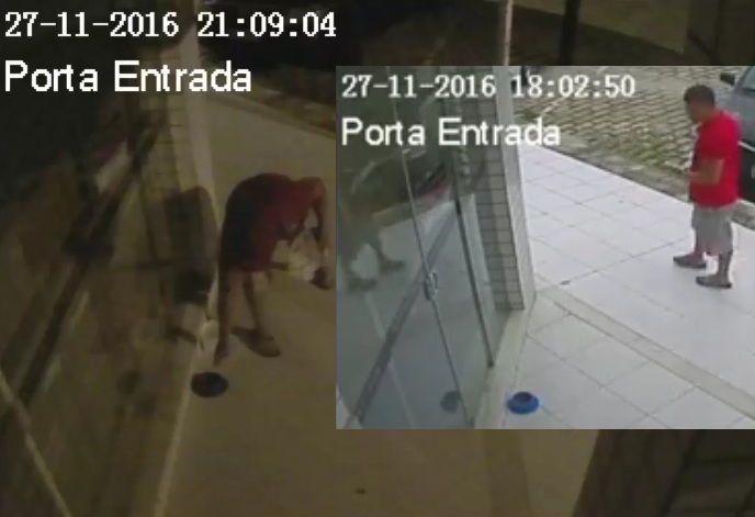 Vídeo: Homem furta vasilha usada para alimentar animais de rua em Linhares