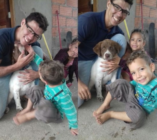 Alegria: Olha quem voltou para casa após manchete no Eu Vi em Linhares!