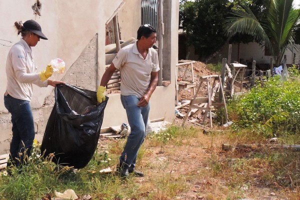 Pontal e Povoação: mutirão para combater o mosquito transmissor da dengue