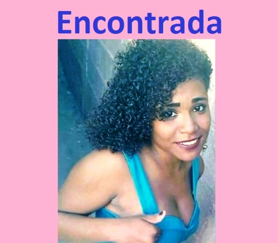 Adolescente vista entrando em carro preto é encontrada