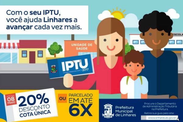 IPTU 2017: Prazo para pagar cota única com 20% de desconto está terminando