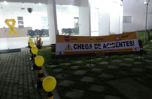 Maio Amarelo: GM escapa da morte por irresponsabilidade no trânsito