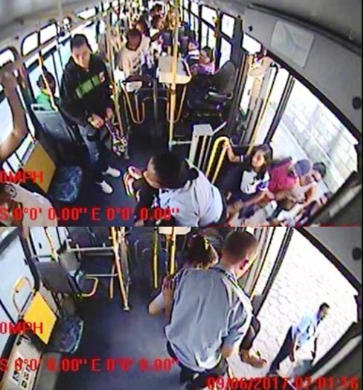 Cena envolvendo cobradora e motorista de ônibus chama atenção no Jocafe