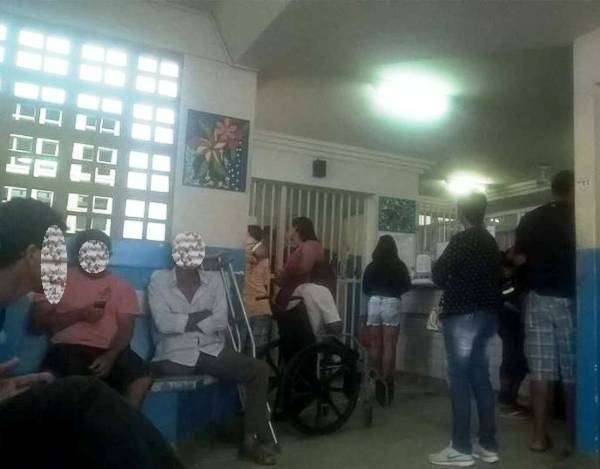 HGL: Paciente reclama de demora no atendimento e envia fotos para o Eu VI em Linhares