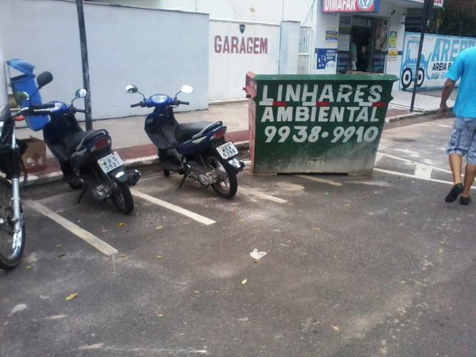 Motociclista reclama de ocupação de vagas no Centro